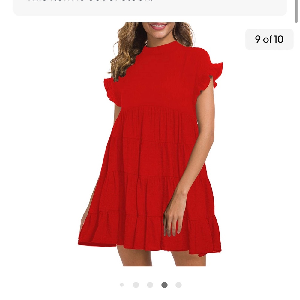 Miholl Summer Ruffle Sleeve Dress